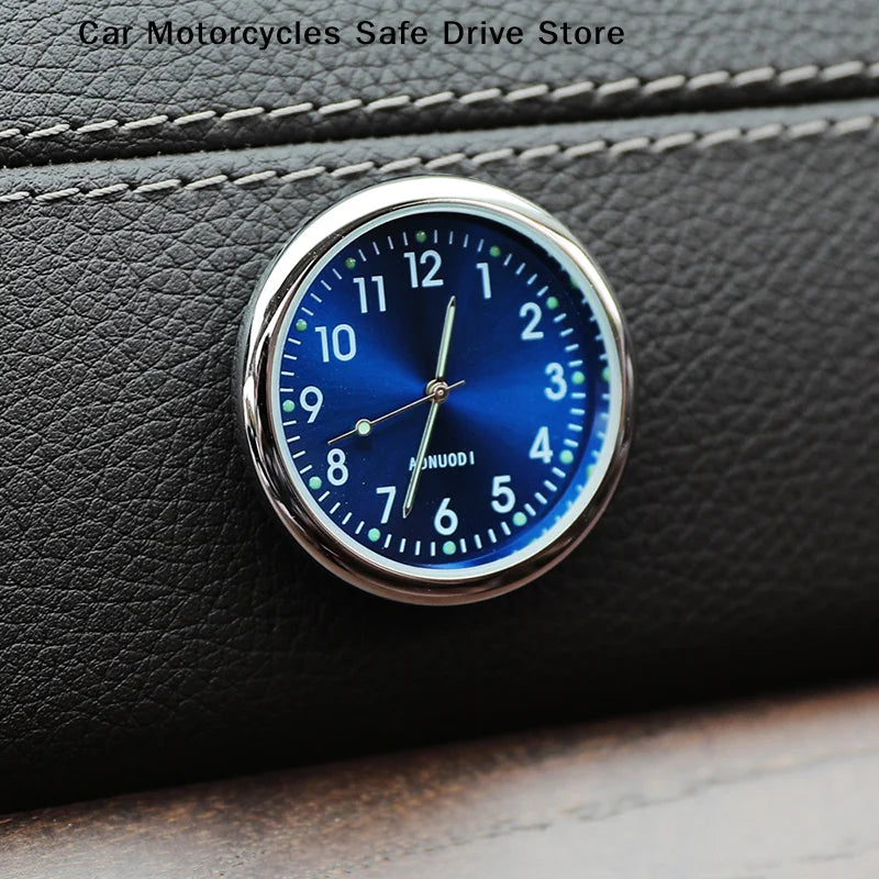 CMCar Clock Luminous Automobiles Internal Stick-on Mini Digital Watch