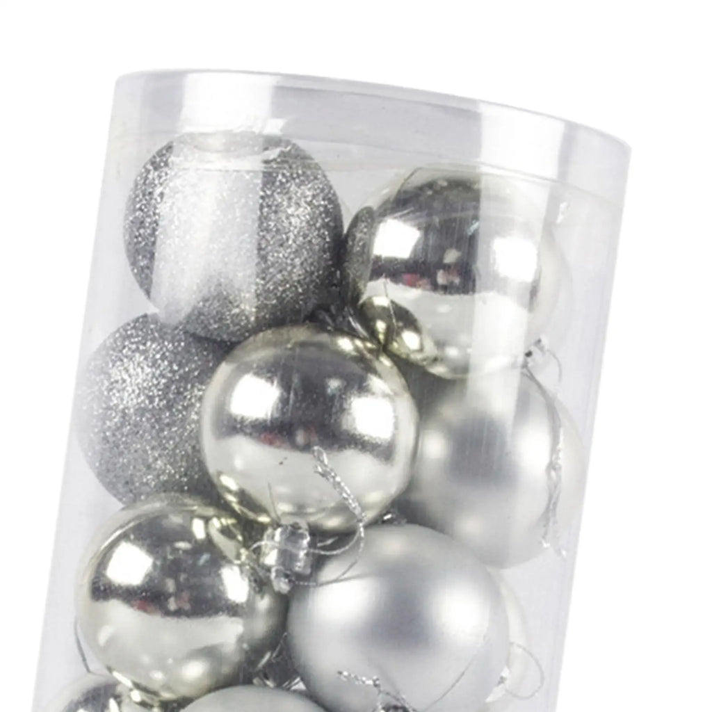 Christmas Ball Shatterproof Crafts Pendants DIY Decor Hanging Balls Zpaxo