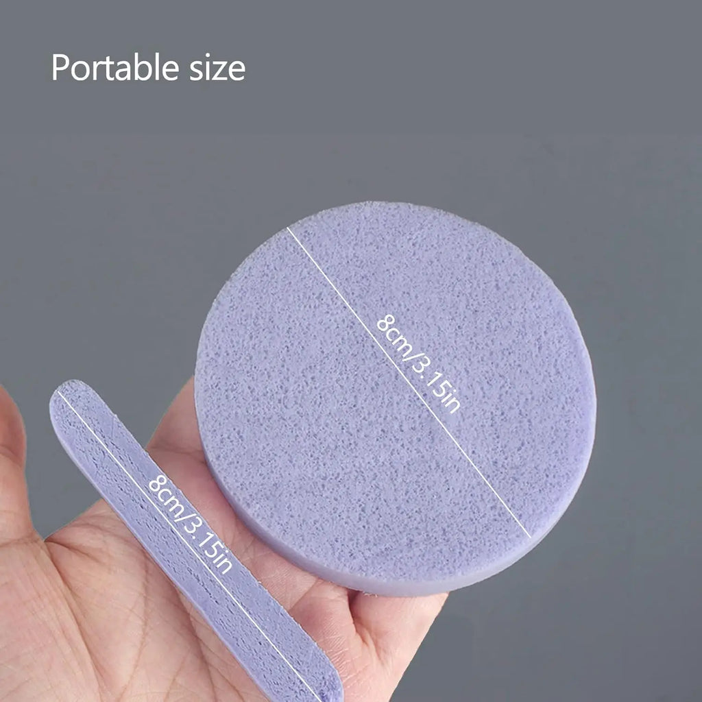 Compressed Facial Cleansing Pads – Sponge Makeup Remover 10/50/100pc