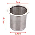 Reusable Tea Strainer Stainless Steel Infuser Teapot Filter Leaf