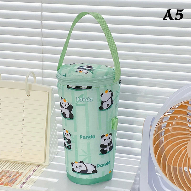 CMNew Milk Tea Tote Bag Heat Preservation Eco-friendly Handbag Zpaxo A5