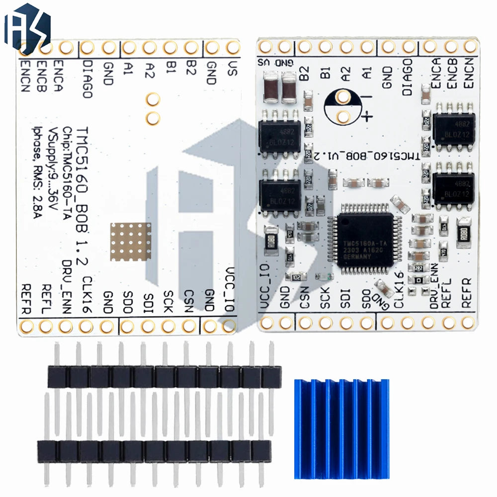 3D Printer Parts TMC5160TA-V1 0 BOB Power Stepper Motor Driver Zpaxo