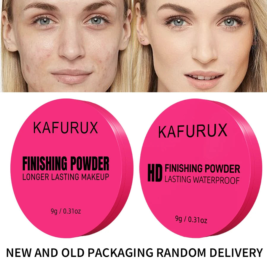 4 Oil Control Matte Face Powder Long Lasting Flawless Setting Makeup