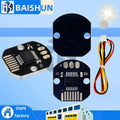 14Bit AS5048A Magnetic Rotary Encoder Module, SPI PWM Magnetic Angle Position Detection Sensor Board Zpaxo AS5048A 10PCS