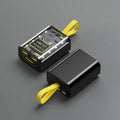 DIY 18650 Power Bank Case – Dual USB, LED Night Light DIY Power Bank Case Zpaxo Battery Storage Box
