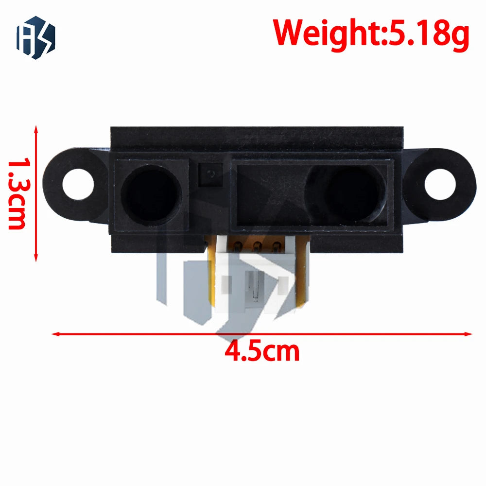 GP2Y0A21YK0F GP2Y0A02YK0F Infrared Distance Sensors 100 10- 20- Range Zpaxo