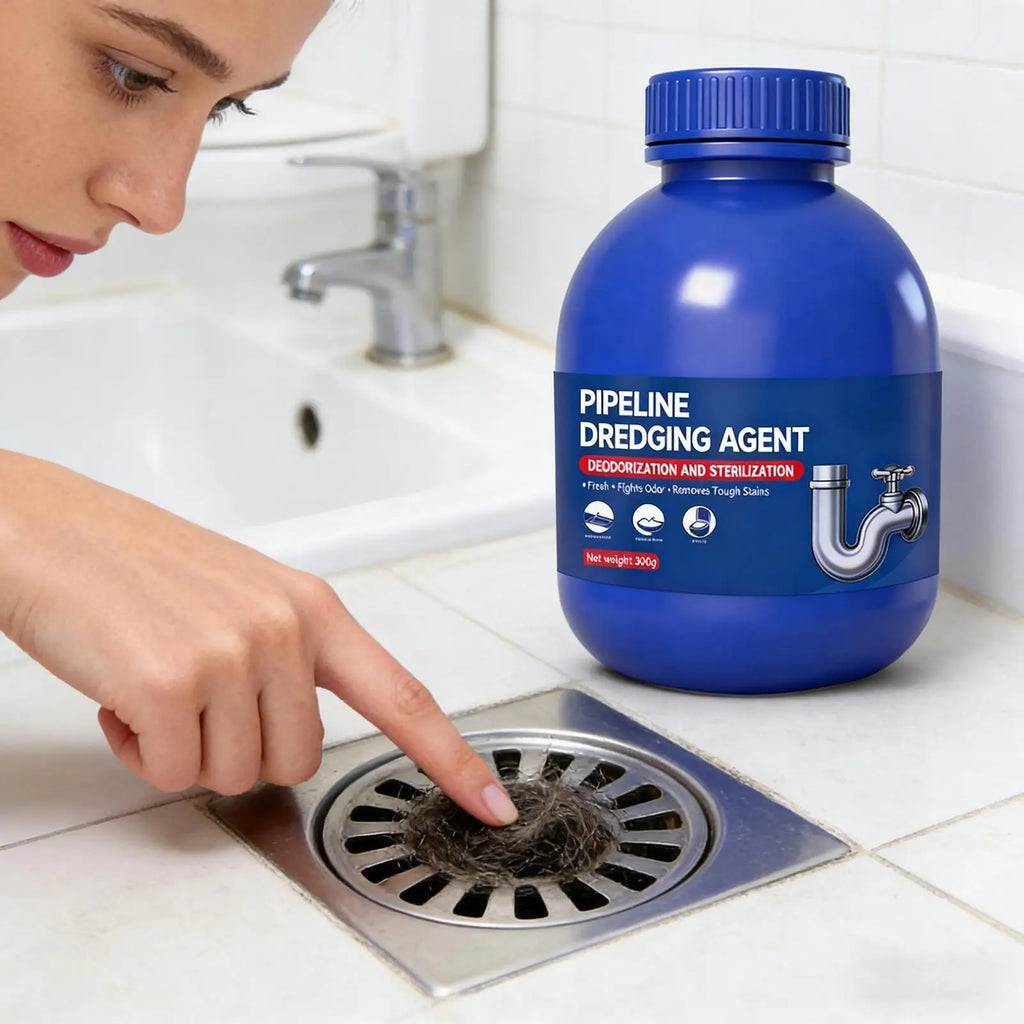 Drain Cleaner Powder Fast Acting Unclog Opener Sink Shower Bathtub