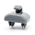 Audi Sun Visor Clip Hook Bracket 2-Pack Gray – 8U0857562A