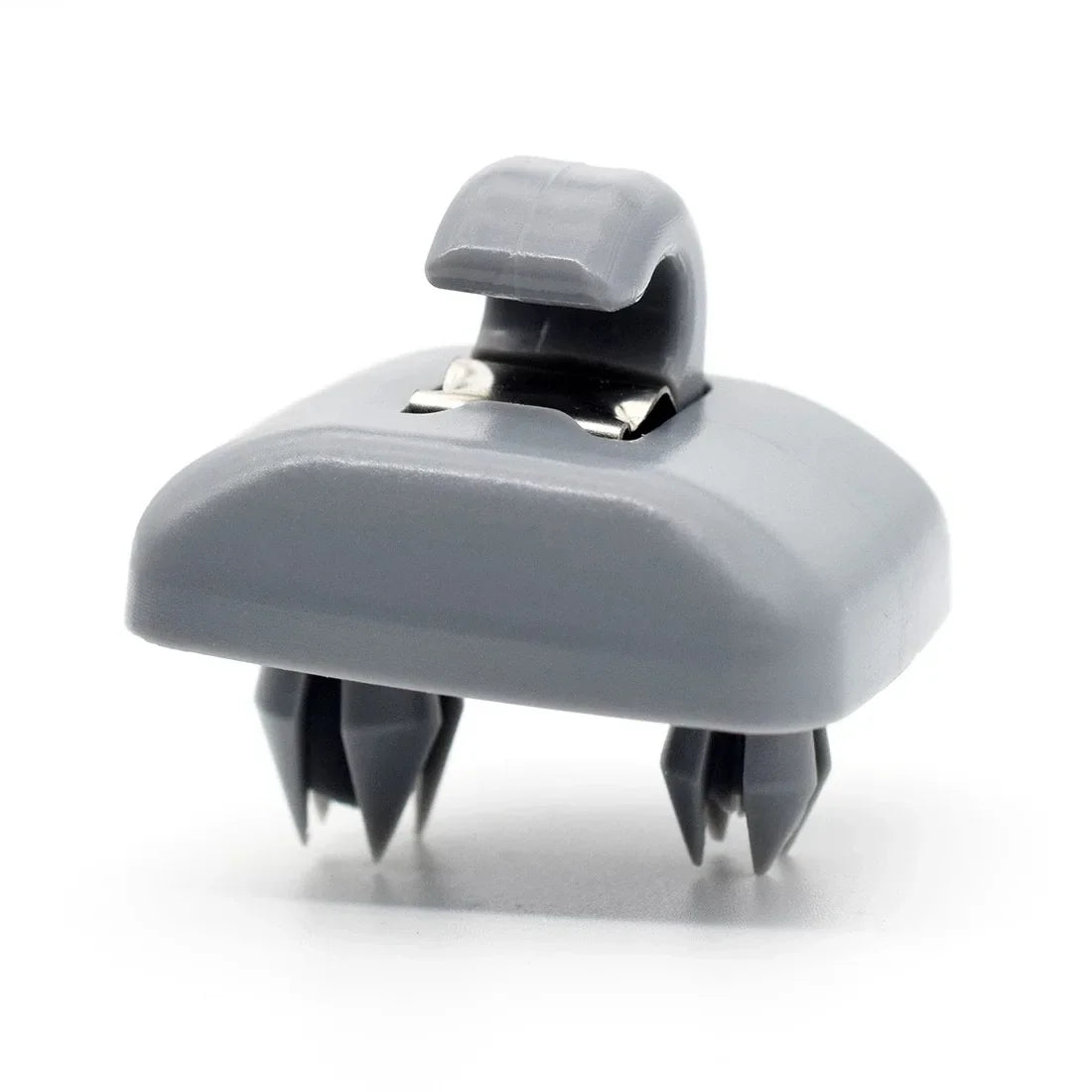 Audi Sun Visor Clip Hook Bracket 2-Pack Gray – 8U0857562A