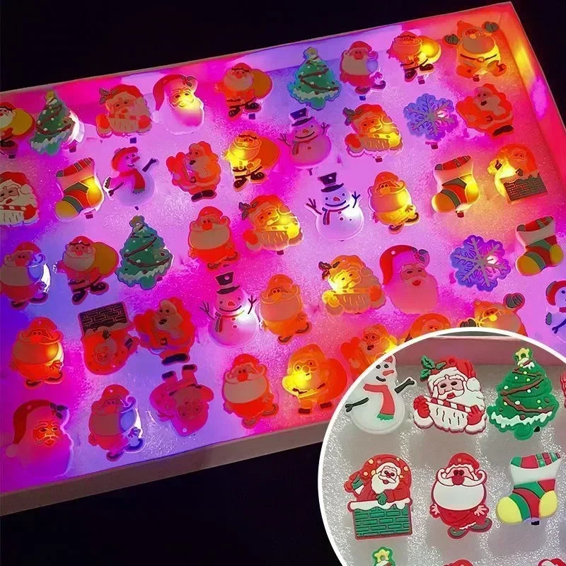 Halloween LED Light Up Rings Toys Kid Adult Costume Cartoon Party