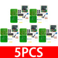 ‌AT89C2051-24PU 8051 Microcontroller LED Clock Kit – 4-Digit 7-Segment DIY Soldering Project with DS1307 RTC (I²C) | Alarm/Timer Zpaxo 5pcs