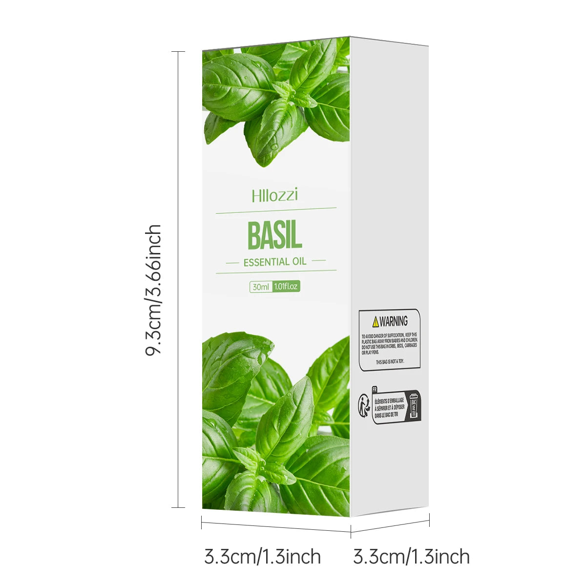 30ml Basil essential oil moisturizing aromatherapy suitable for aromatherapy candles car humidifier Zpaxo