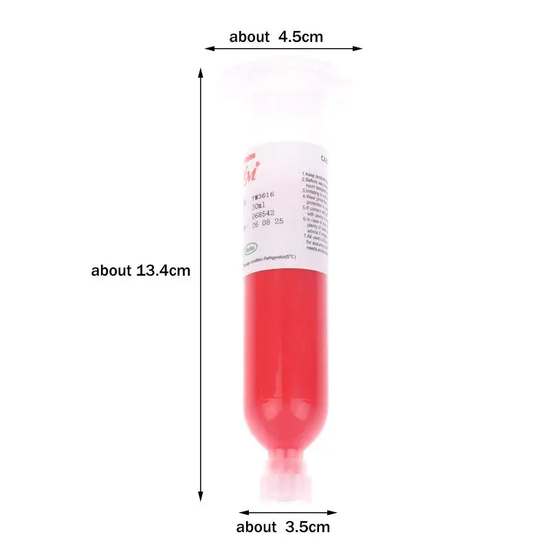 SMT Red Epoxy Adhesive Glue – BGA SMD IC Stencil Repair