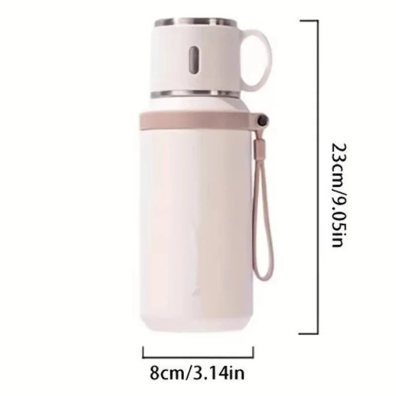 Thermos Cup Female High-value Appearance Water Cup New Style 316 Stainless Steel Male Middle School Students Special Tea Cup Zpaxo