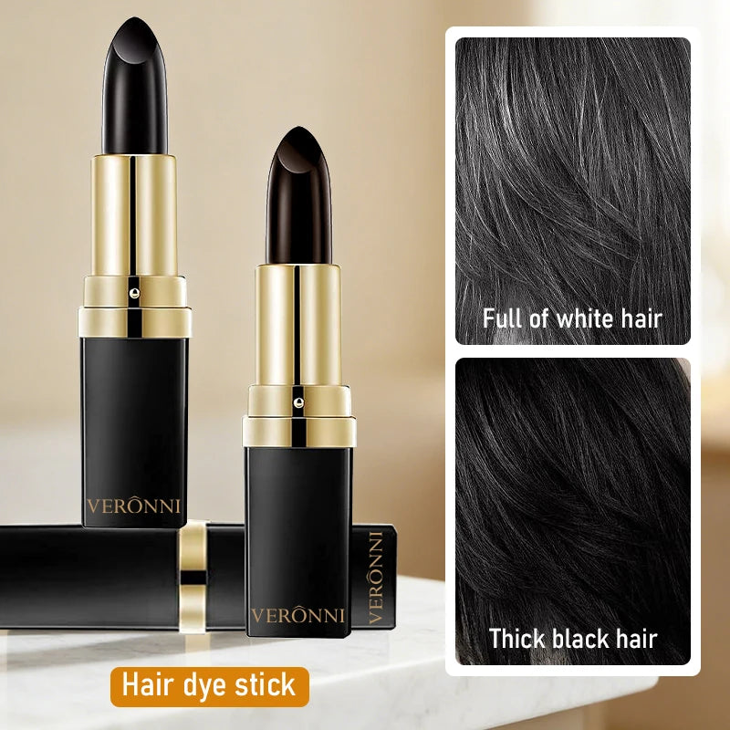 Hair Stick Coloring Instant White Coverage Disposable Lipstick Dye Zpaxo