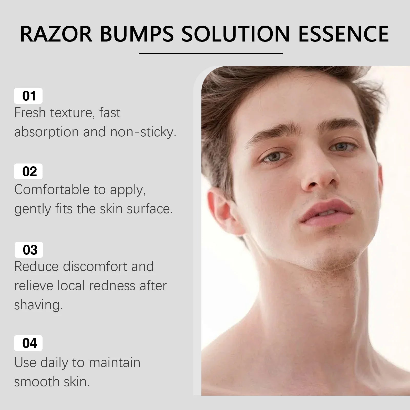 East Moon Men's Aftershave Serum – Soothing & Moisturizing 100ml Aftershave Serum Zpaxo