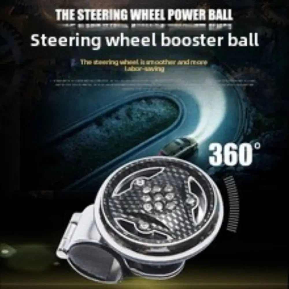 Practical ABS Steering Wheel Spinner Knob Rotating Adapter Ball Zpaxo