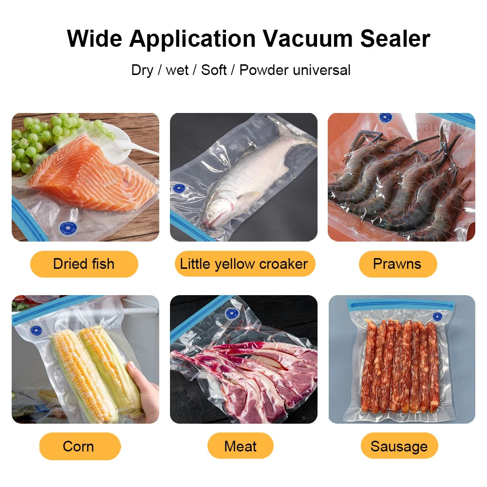 Vacuum Sealer Pump Mini Handheld Food Sealing Electric Machine