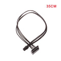 4 Pin One/Two/Threr Port SATA Power Supply For Lenovo Main Board Interface Small 4 Pin to SATA SSD Power Supply Cable 35/45/65cm Zpaxo 35CM