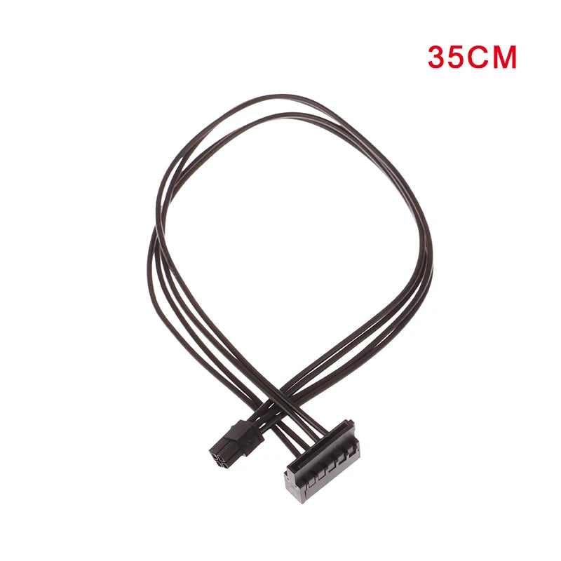 4 Pin One/Two/Threr Port SATA Power Supply For Lenovo Main Board Interface Small 4 Pin to SATA SSD Power Supply Cable 35/45/65cm Zpaxo 35CM