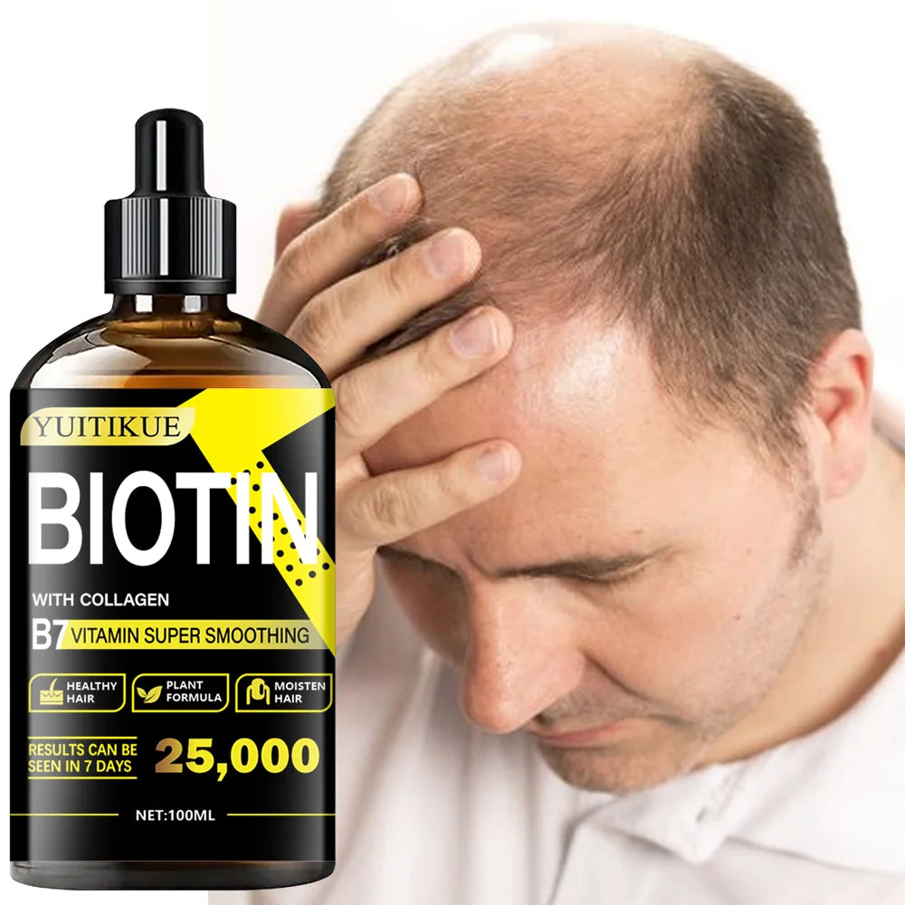 YUITIKUE Biotin Hair Oil – Collagen & Vitamin B7, 100g Biotin Hair Oil Zpaxo