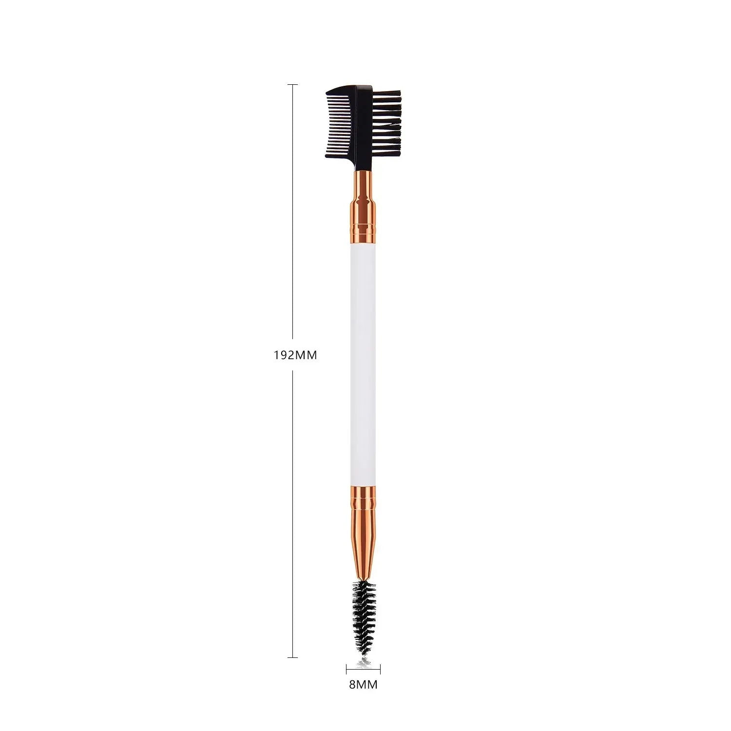 Double Ended Wood Handle Eyebrow Brush Eyelash 1 Professional Makeup