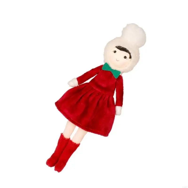 Handmade Fabric Nordic Girl Doll Ornament Door Window Holiday