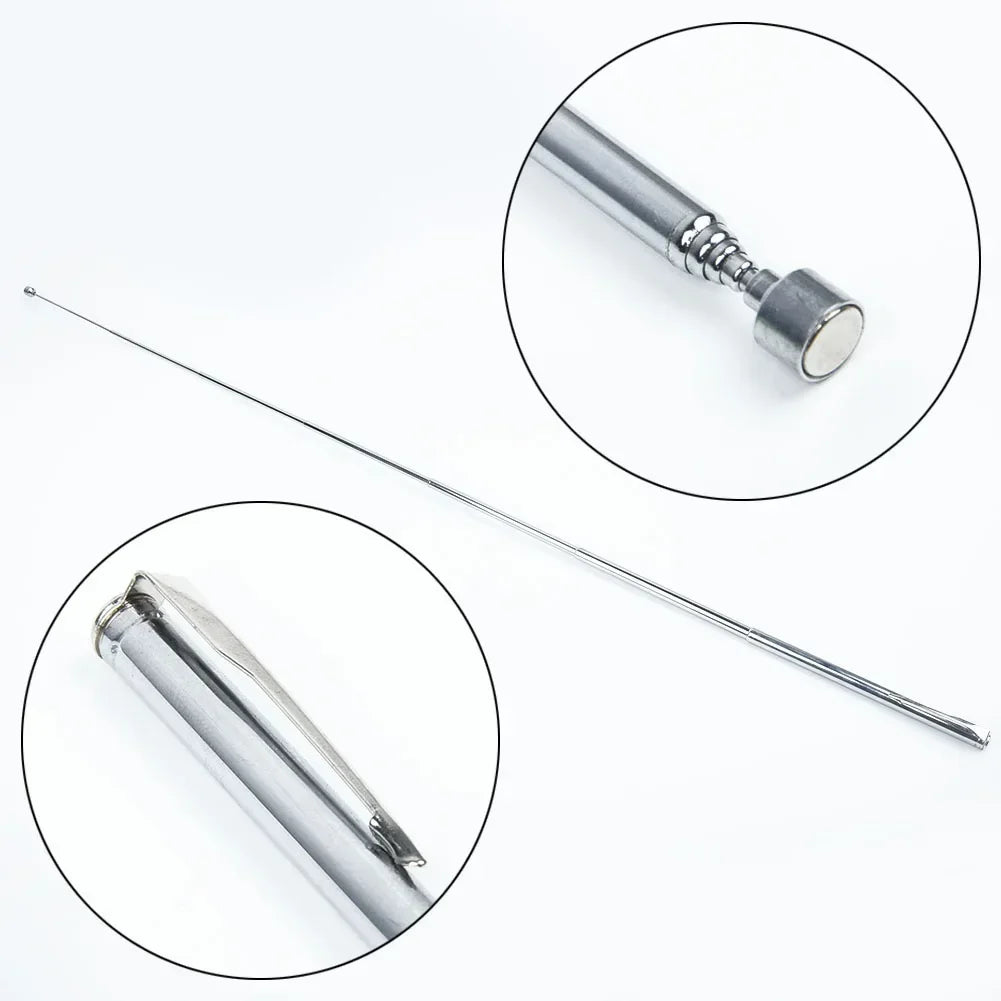 Telescopic Magnetic Pickup Tool – Extendable Pen Magnet Rod