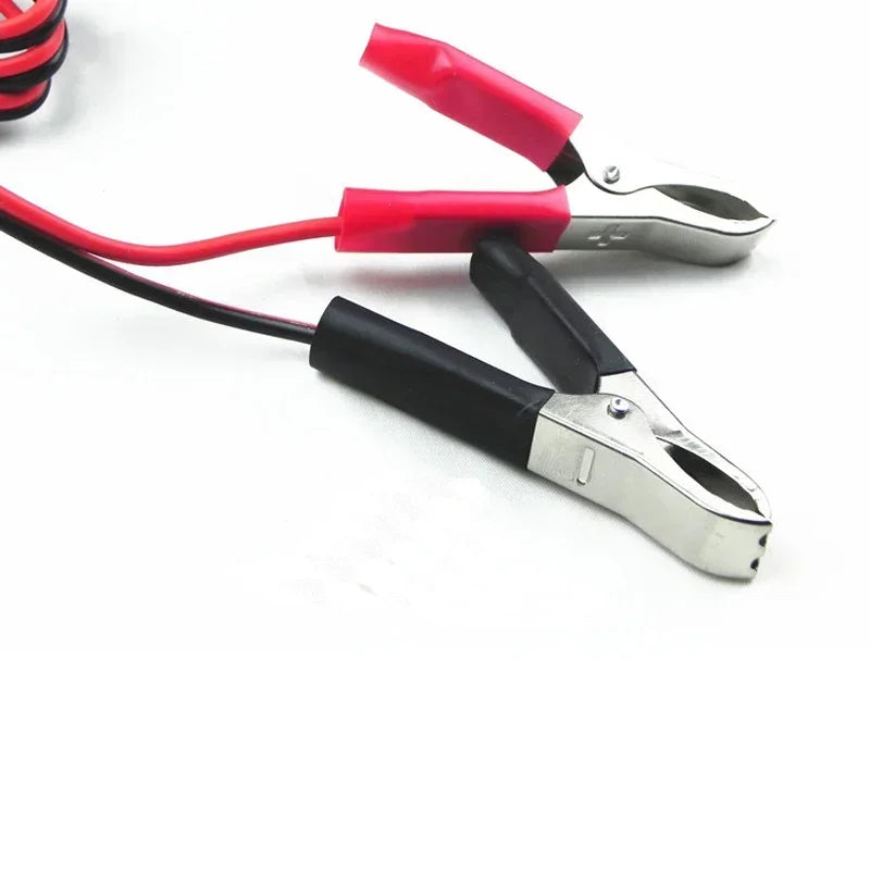 12V Heavy Duty Pure Copper Battery Alligator Clip Cigarette Lighter Zpaxo