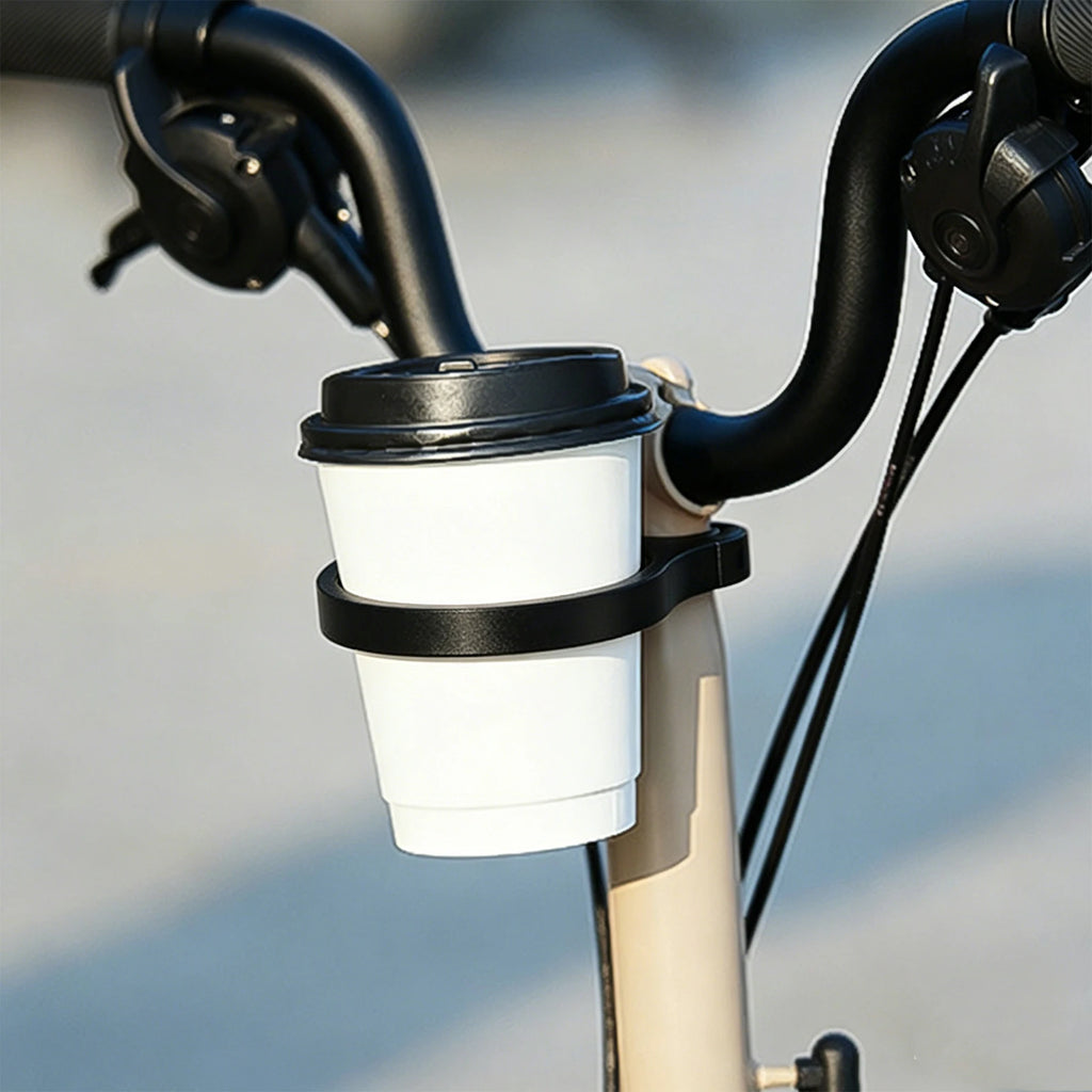Bike Coffee Cup Holder Lightweight Folding Travel Mount Urban Cycling