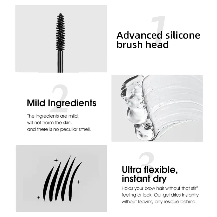 Transparent Eyebrows Styling Liquid Eyelash Eyebrow Soap Eye Freeze