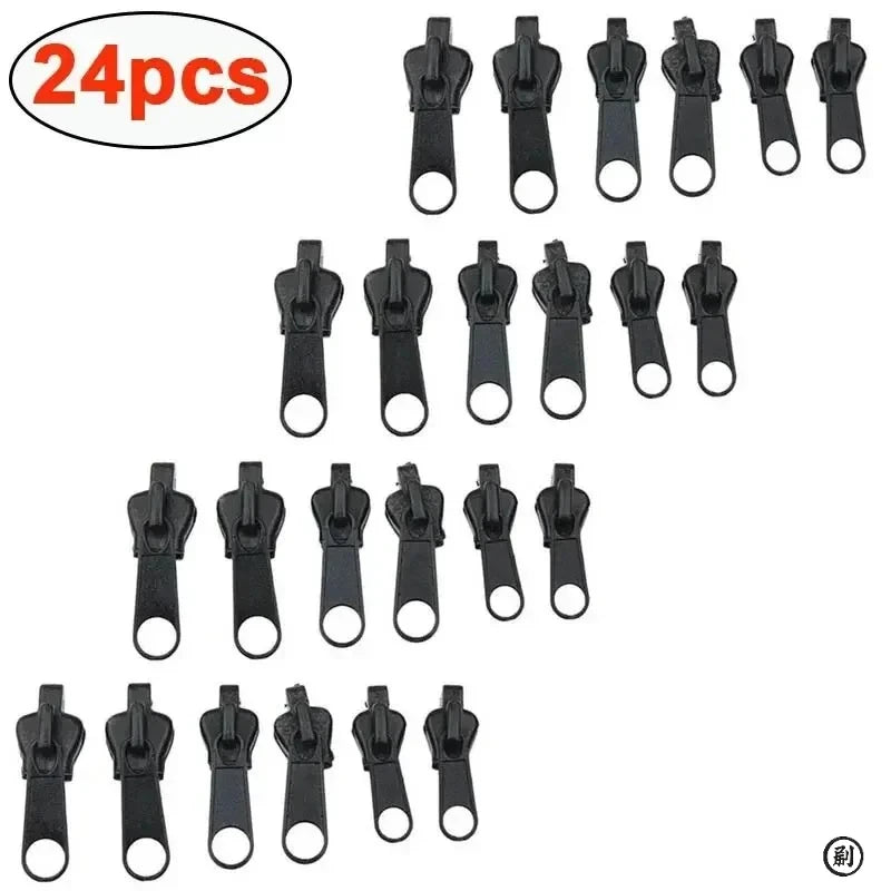 Universal Zipper Repair Kit – 3-Size Zip Slider Replacement