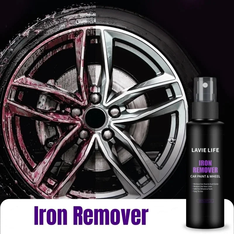 50/100ml Paint Rust Inhibitor Paint Rust Remover Derusting Spray Car Rust Removal Spray Car Wheel Hub Rust Remover Accessories Zpaxo