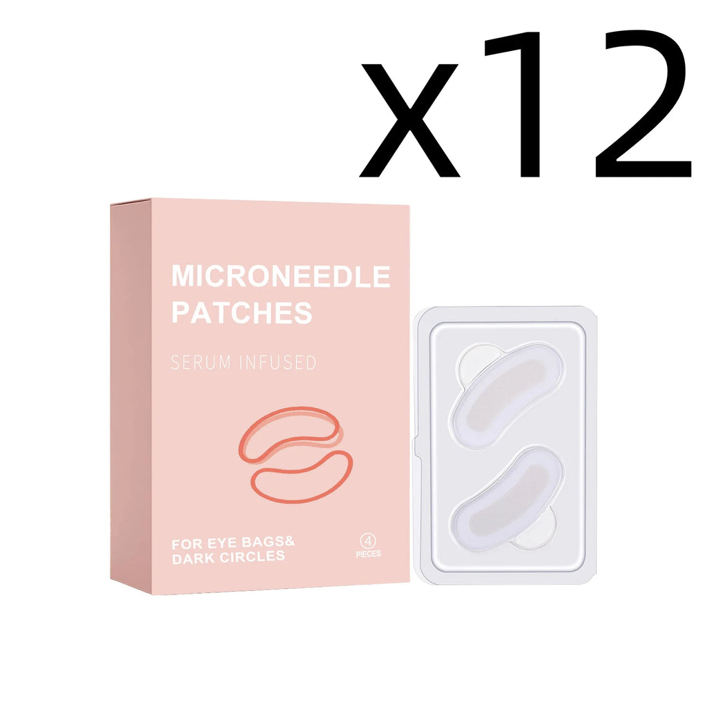 Retinol Eye Patches – Firm, Depuff & Reduce Dark Circles Eye Treatment Patches Zpaxo 4pcs Boxed X 12PCS