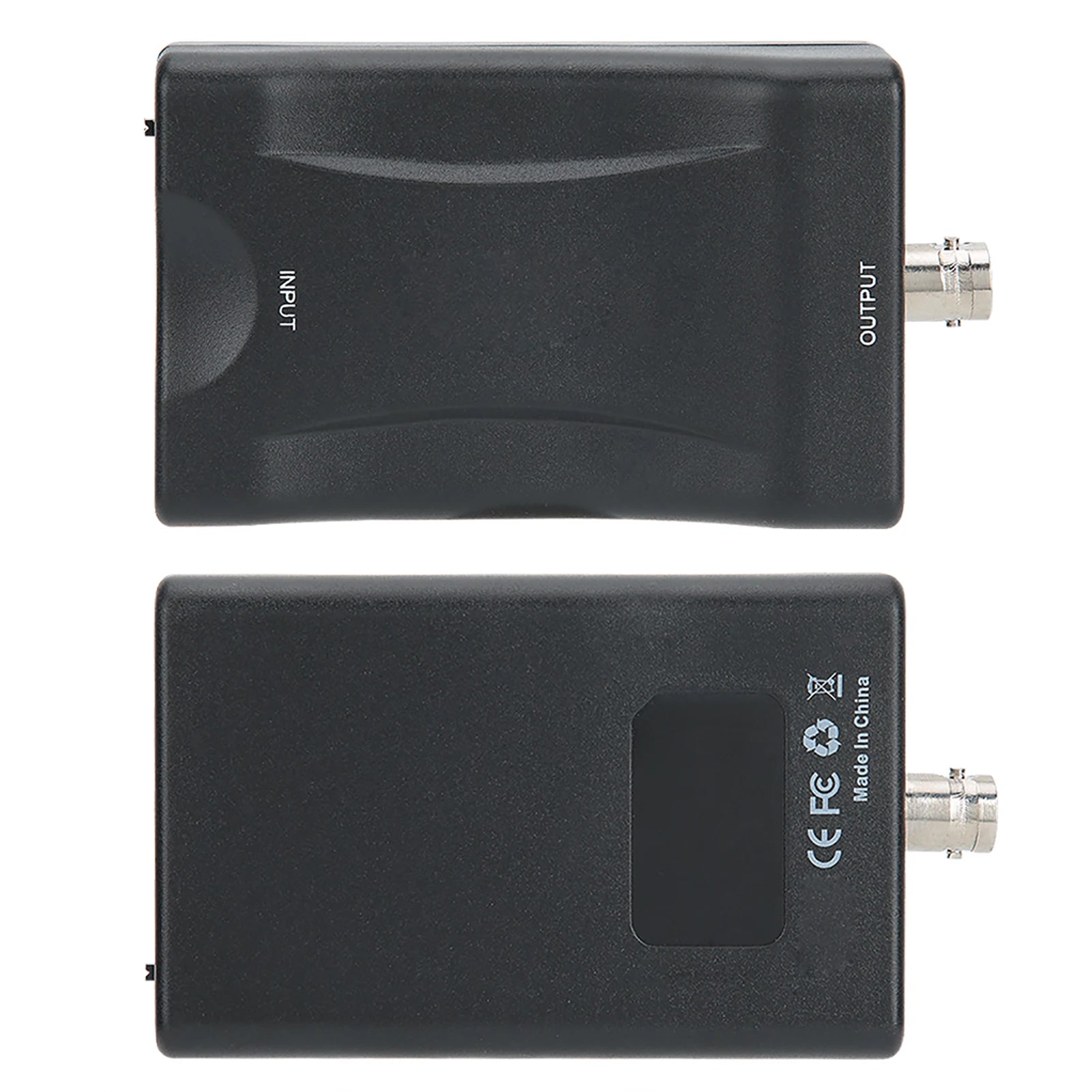 Black HDMI BNC Video Converter Compatible PAL NTSC Systems DVD