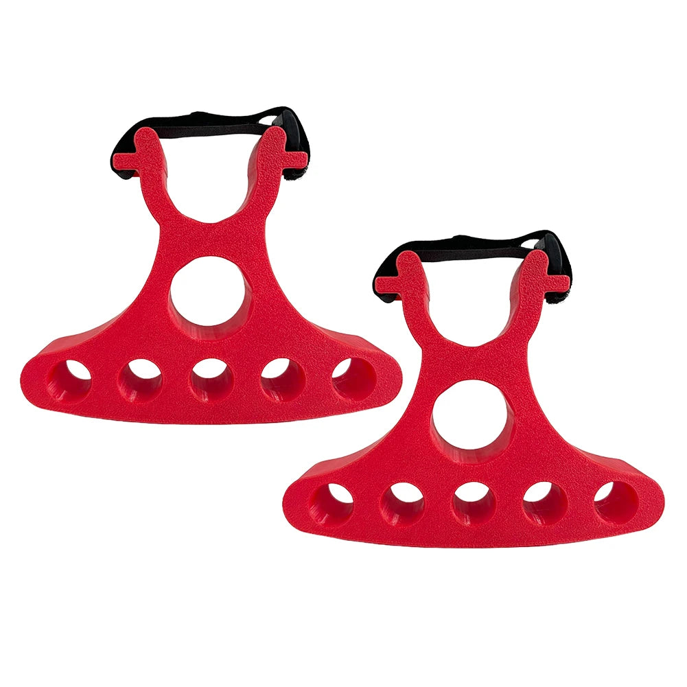 1 Pair Bicycle Repair Handle Bracket Clip- Stabilizer Inverted Zpaxo Red