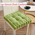 Linen Cushion Pearl Cotton Square Stool Backrest Pillow Home Office