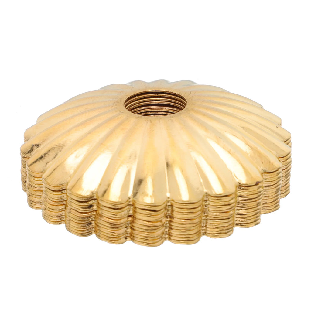Flower Shaped Lamp Cover Metal Ceiling Light Gasket Sunflower Design