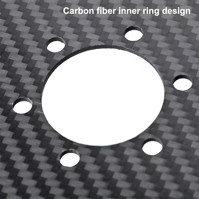 140/160mm Carbon Fiber Brake Disc High-strength Lightweight Design Road Bike Replacement Parts Cycling Accessories 1PC Zpaxo