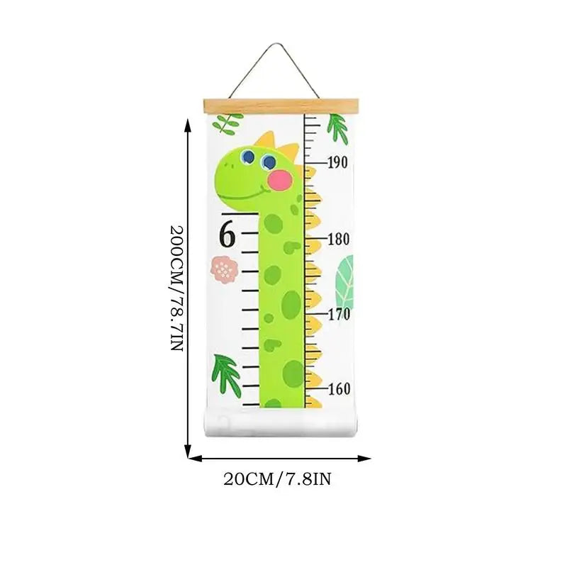 Height Chart For Kids Removable Kids Height Wall Chart Reusable Growth Tracker With Lanyard Decorative For Parenting Tool Home Zpaxo