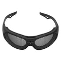 Impact Resistant Glasses UV400 Goggles Safety Iron Mesh Pattern