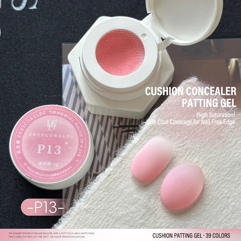 Gradient Nail Air Cushion Patting Gel Gloss Ombre Polish Blush