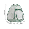 Mesh Plant Cover Popup Garden Net 72x72x82cm Portable Crop Cage