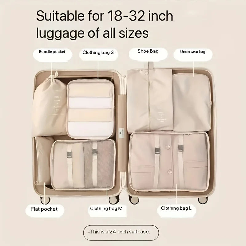 Travel Storage Bags Portable Packing Organizers Clothes Shoes