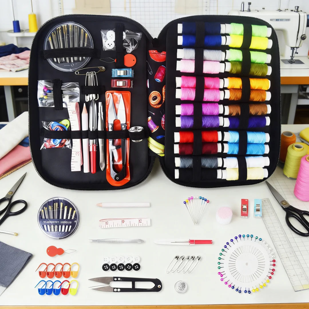 Needle Portable Mini Travel Household Sewing Box Set Sewing Kit Storage Bags Sundries Organizer Home Tools Sewing Accessories Zpaxo