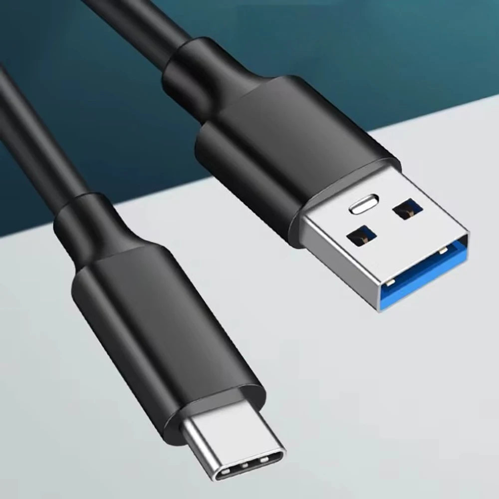 10Gbps USB 3.2 Type-A to USB-C Cable – 60W Fast Charging USB Data Cable Zpaxo