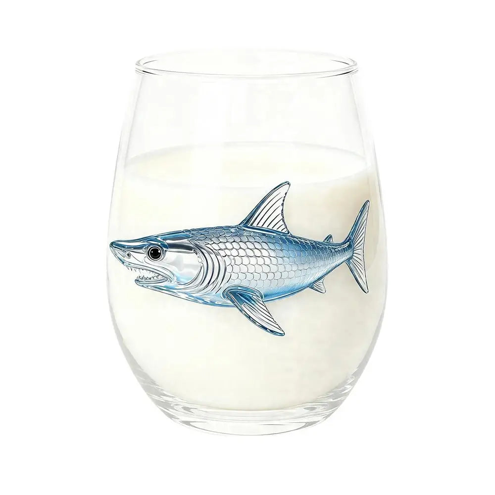 Decorative Wine Glasses Marine Coastal Theme Juice Glassware