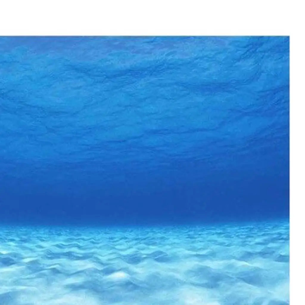 Aquarium Background Fish Tank Decoration Picture, PVC Self - Adhesive Poster Style Backdrop Decoration Paper Sticker Zpaxo