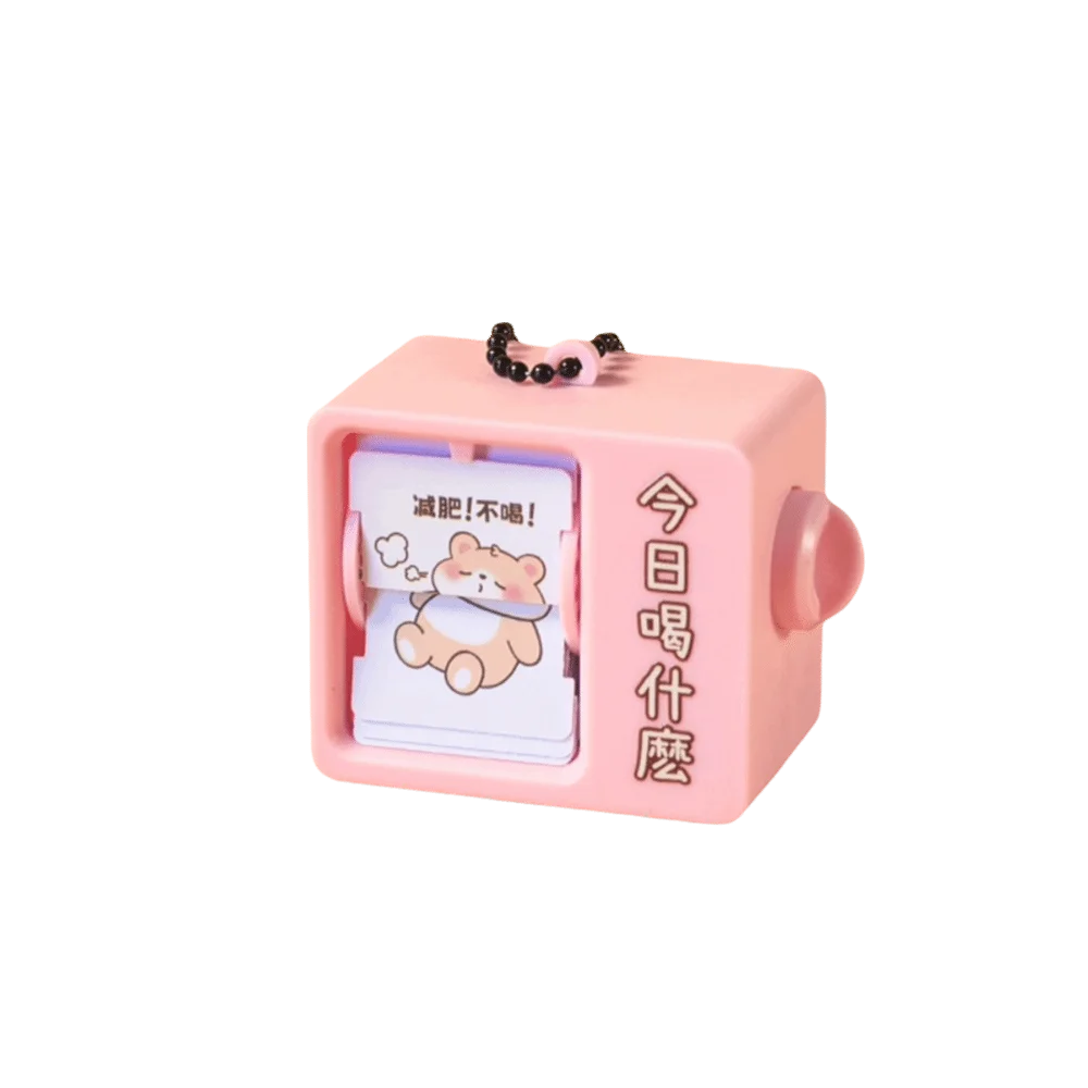 Plastic Mini Flip Book Animation Keychain Automatic Page Turning Diverting Animation Drawing Pendant Portable Zpaxo Style 1