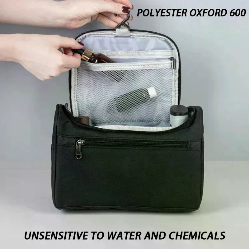 Multifunctional Travel Storage Toiletry Cosmetic Bag Unisex Hook Zpaxo
